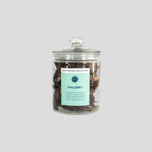 Emu Jerky Jar